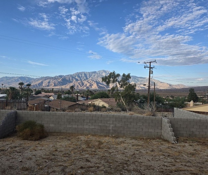 Backyard with a valley view at Jalisco House